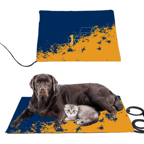 Utah Jazz NBA Pet Heating Pad Constant Heated Mat
