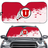 Utah Runnin' Utes NCAA Car Windshield Sun Shade Universal Fit Sunshade