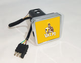Valparaiso Crusaders NCAA Hitch Cover LED Brake Light for Trailer