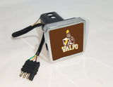 Valparaiso Crusaders NCAA Hitch Cover LED Brake Light for Trailer