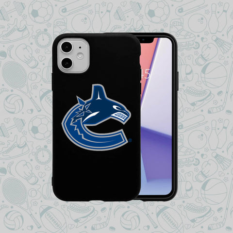 Phone Case Rubber Plastic NHL-Vancouver Canucks Print