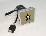 Vanderbilt Commodores NCAA Hitch Cover LED Brake Light for Trailer