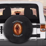 Vietnam Veteran Military Spare Tire Cover