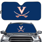 Virginia Cavaliers NCAA Car Windshield Sun Shade Universal Fit Sunshade