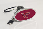 Virginia Tech Hokies NCAA Hitch Cover LED Brake Light for Trailer