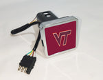 Virginia Tech Hokies NCAA Hitch Cover LED Brake Light for Trailer