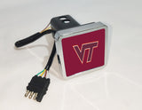 Virginia Tech Hokies NCAA Hitch Cover LED Brake Light for Trailer
