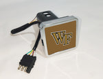 Wake Forest Demon Deacons NCAA Hitch Cover LED Brake Light for Trailer