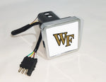Wake Forest Demon Deacons NCAA Hitch Cover LED Brake Light for Trailer