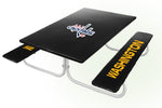 Washington Capitals NHL Picnic Table Bench Chair Set Outdoor Cover