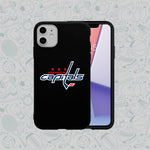 Phone Case Rubber Plastic NHL-Washington Capitals Print