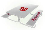 Washington Nationals MLB Picnic Table Bench Chair Set Outdoor Cover
