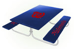 Washington Nationals MLB Picnic Table Bench Chair Set Outdoor Cover