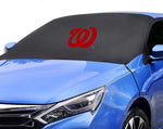 Washington Nationals MLB Car SUV Front Windshield Snow Cover Sunshade