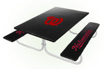 Washington Nationals MLB Picnic Table Bench Chair Set Outdoor Cover