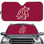Washington State Cougars NCAA Car Windshield Sun Shade Universal Fit Sunshade