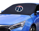 Washington Wizards NBA Car SUV Front Windshield Snow Cover Sunshade