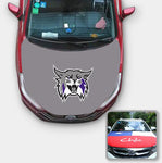 Weber State Wildcats NCAA Car Auto Hood Engine Cover Protector