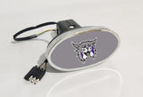 Weber State Wildcats NCAA Hitch Cover LED Brake Light for Trailer