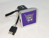 Weber State Wildcats NCAA Hitch Cover LED Brake Light for Trailer