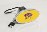 Western Illinois Leathernecks NCAA Hitch Cover LED Brake Light for Trailer