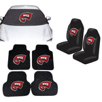 Western Kentucky Hilltoppers NCAA Car Front Windshield Cover Seat Cover Floor Mats