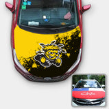 Wichita State Shockers NCAA Car Auto Hood Engine Cover Protector