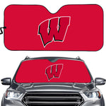 Wisconsin Badgers NCAA Car Windshield Sun Shade Universal Fit Sunshade