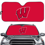 Wisconsin Badgers NCAA Car Windshield Sun Shade Universal Fit Sunshade