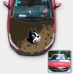 Wofford Terriers NCAA Car Auto Hood Engine Cover Protector