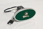 Wright State Raiders NCAA Hitch Cover LED Brake Light for Trailer