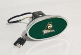 Wright State Raiders NCAA Hitch Cover LED Brake Light for Trailer