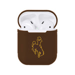 Wyoming Cowboys NCAA Airpods Case Cover 2pcs