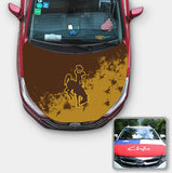 Wyoming Cowboys NCAA Car Auto Hood Engine Cover Protector