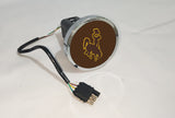 Wyoming Cowboys NCAA Hitch Cover LED Brake Light for Trailer