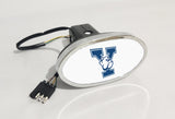 Yale Bulldogs NCAA Hitch Cover LED Brake Light for Trailer