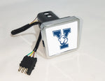 Yale Bulldogs NCAA Hitch Cover LED Brake Light for Trailer