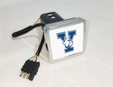 Yale Bulldogs NCAA Hitch Cover LED Brake Light for Trailer